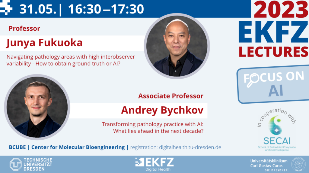 Sharepic with event details and portraits of guest speakers