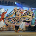 traditional dancer at closing event in the framework of the G20 meeting of health ministers
