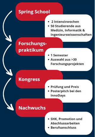 grafische Darstellung des Ablaufs vom Clinicum Digitale